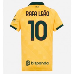 AC Milan Rafael Leao #10 Derde tenue Dames 2025-26 Korte Mouw